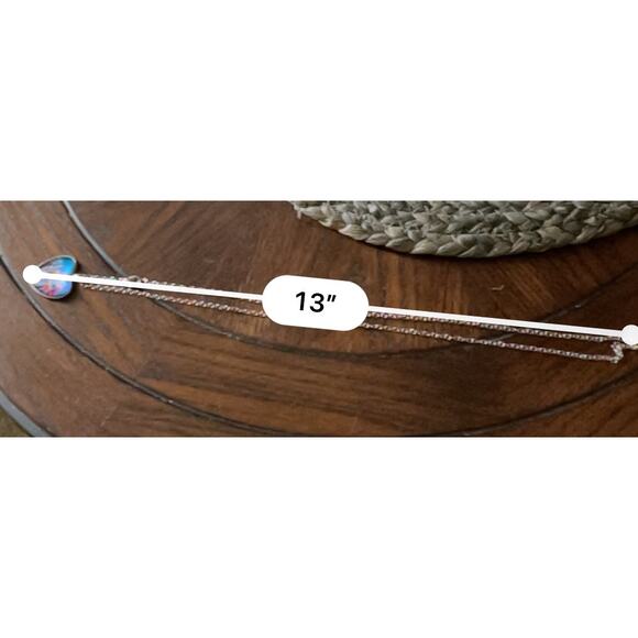 Kpop Demon Hunters Kids Necklace With Heart Pendant 22” New - Picture 3 of 3